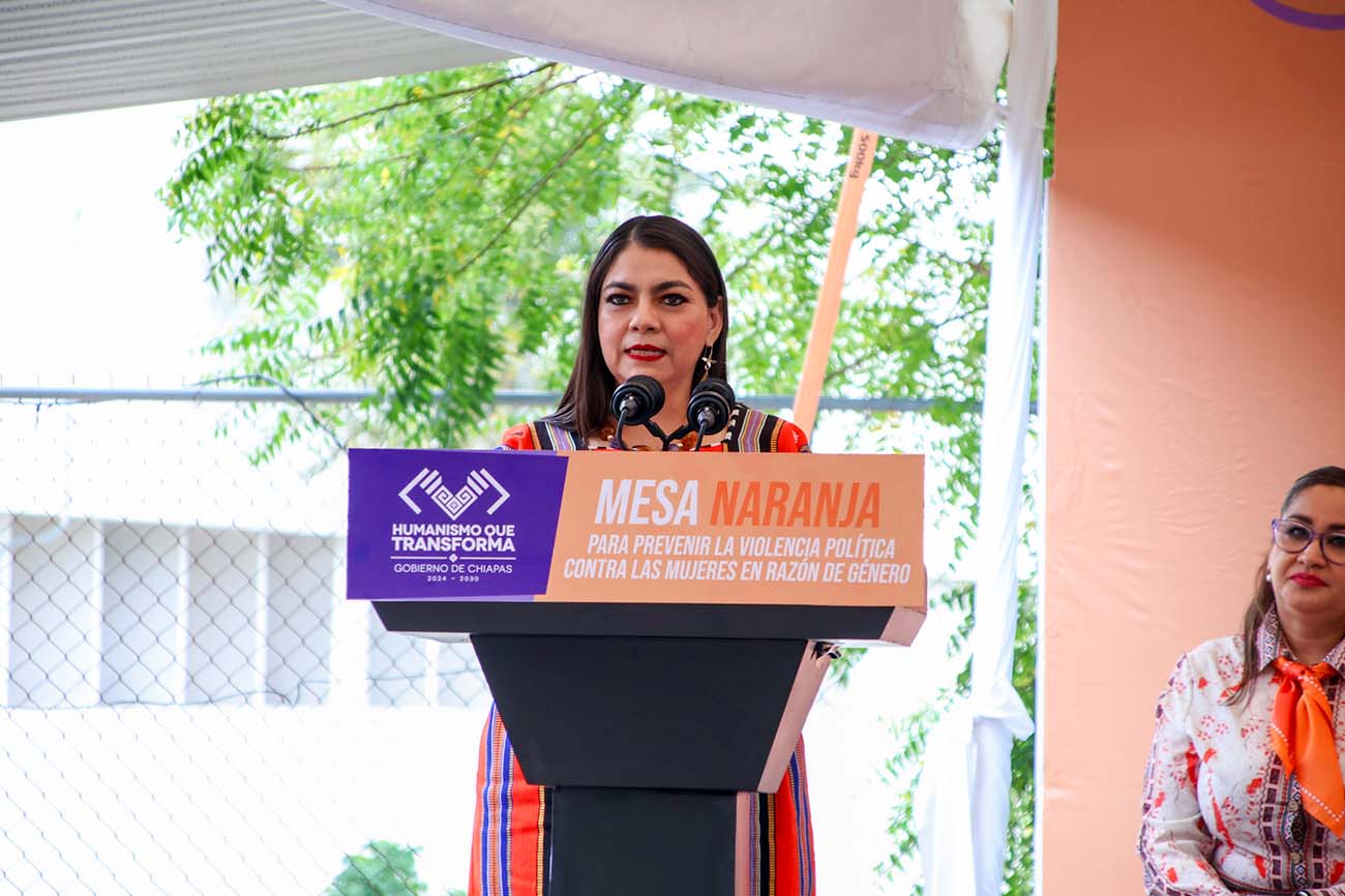 𝐈𝐧𝐬𝐭𝐚𝐥𝐚𝐧 𝐞𝐧 𝐂𝐡𝐢𝐚𝐩𝐚𝐬 𝐥𝐚 𝐌𝐞𝐬𝐚 𝐍𝐚𝐫𝐚𝐧𝐣𝐚 𝐩𝐚𝐫𝐚 𝐩𝐫𝐞𝐯𝐞𝐧𝐢𝐫 𝐥𝐚 𝐯𝐢𝐨𝐥𝐞𝐧𝐜𝐢𝐚 𝐩𝐨𝐥𝐢́𝐭𝐢𝐜𝐚 𝐜𝐨𝐧𝐭𝐫𝐚 𝐥𝐚𝐬 𝐦𝐮𝐣𝐞𝐫𝐞𝐬